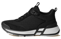 HERMES Breathable Low-Top Casual Shoes Women's Black