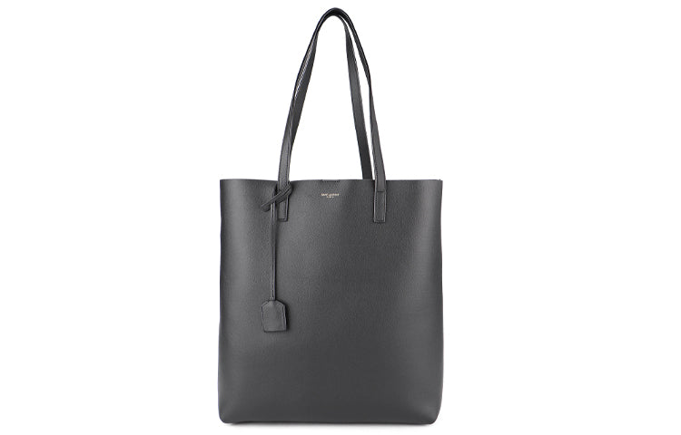 SAINT LAURENT Soft Leather Combo Bag Tote Bag Shopping Bag Shoulder Bag Handbag Women's Black