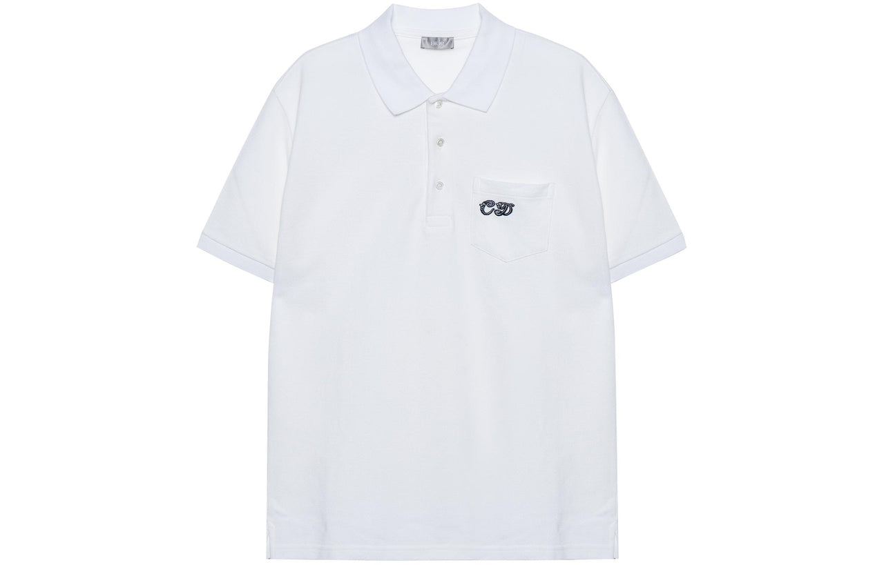 DIOR SS23 Polo Shirt Men's White