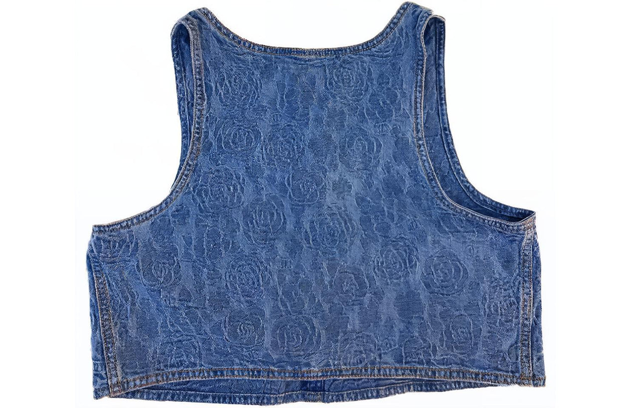 CHANEL Vests Women's Blue