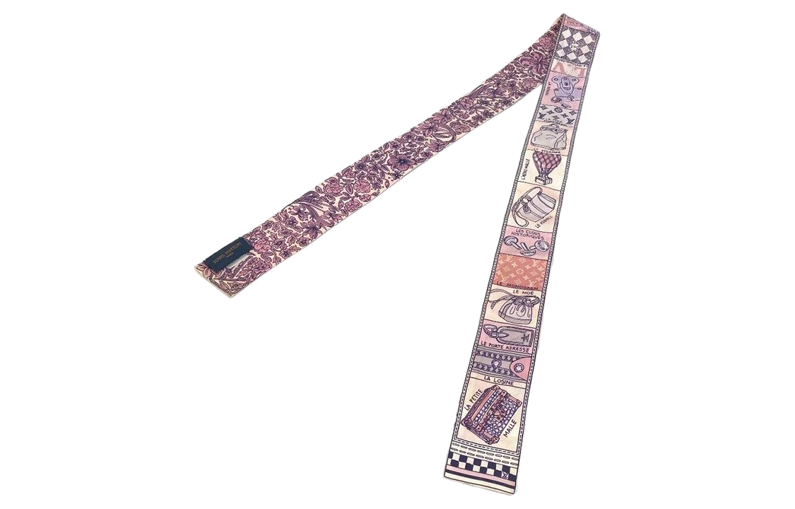 LOUIS VUITTON Silk Scarves Women's Pink