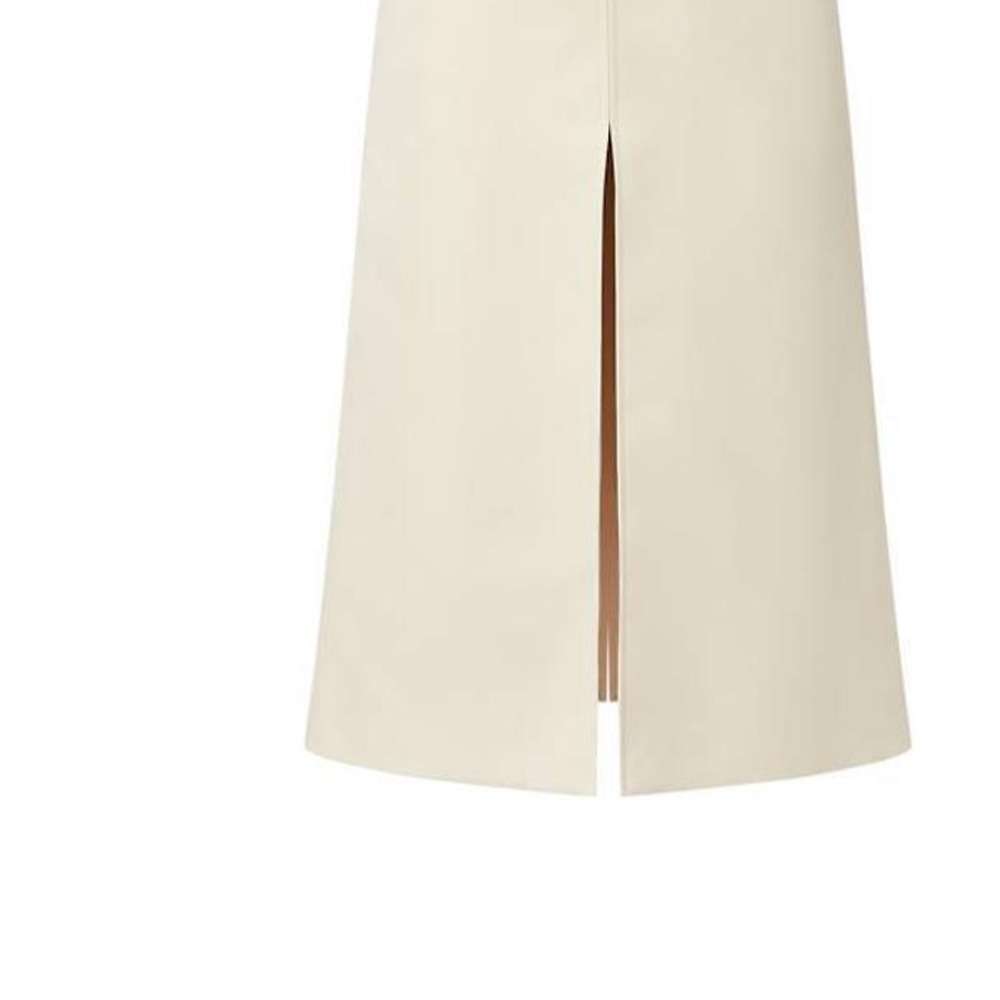 LOUIS VUITTON Chain Detail A-Line Skirt