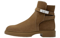 HERMES Veo Ankle Boots Men's Brown