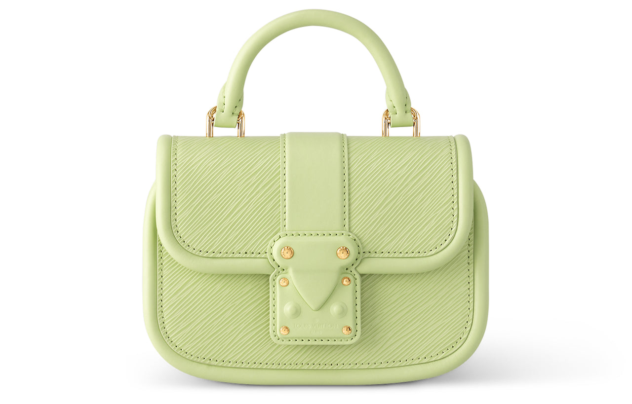LOUIS VUITTON Epi Grain Cow Leather Shoulder Bag, Crossbody Bag, Handbag Women's Green