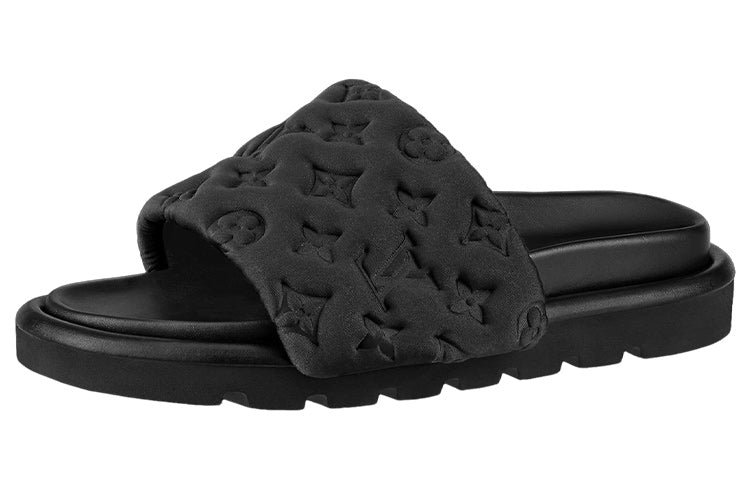 LOUIS VUITTON Pool Pillow CMFT Black Women's