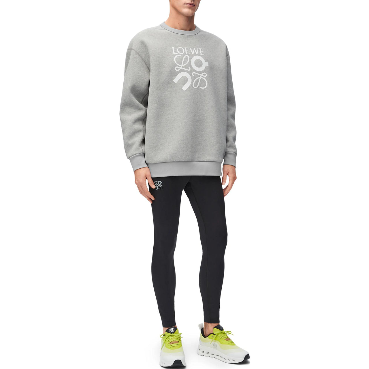 LOEWE x On SS24 Sweatshirt Unisex Gray