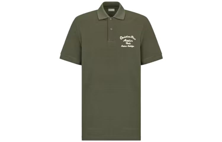 DIOR CHRISTIAN DIOR ATELIER Polo Shirt Men's Green