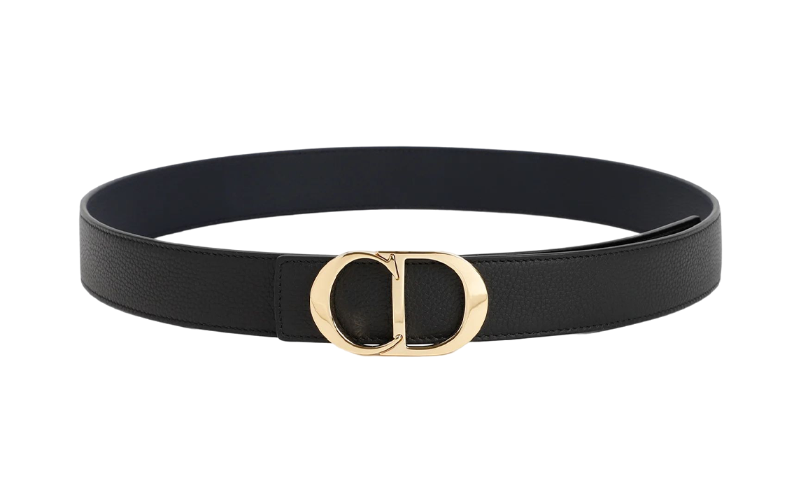 DIOR Cd Buckle Belt Leather