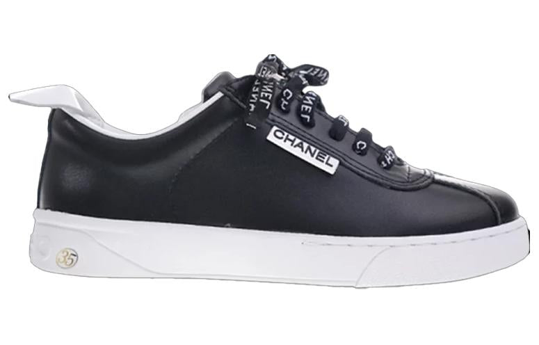 CHANEL Stylish Skateboarding Shoes Women's Black