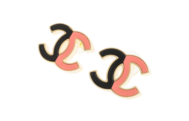 CHANEL 2023 Cc Mark Bicolor Brooch