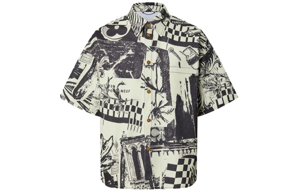 LOUIS VUITTON SS23 Shirt Men's Ivory White