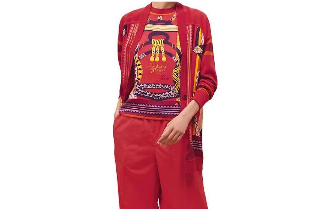 HERMES Knitwear Women's Red