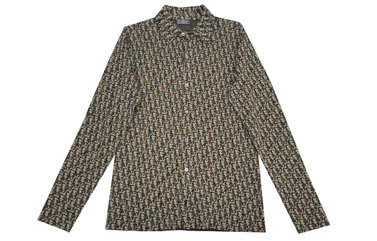 DIOR Shirts Men Yellow