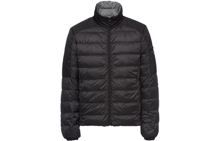 PRADA Down Jacket Winter Men's Black