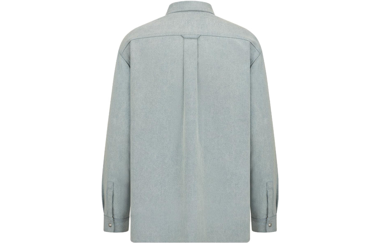 DIOR Shirts Men Blue