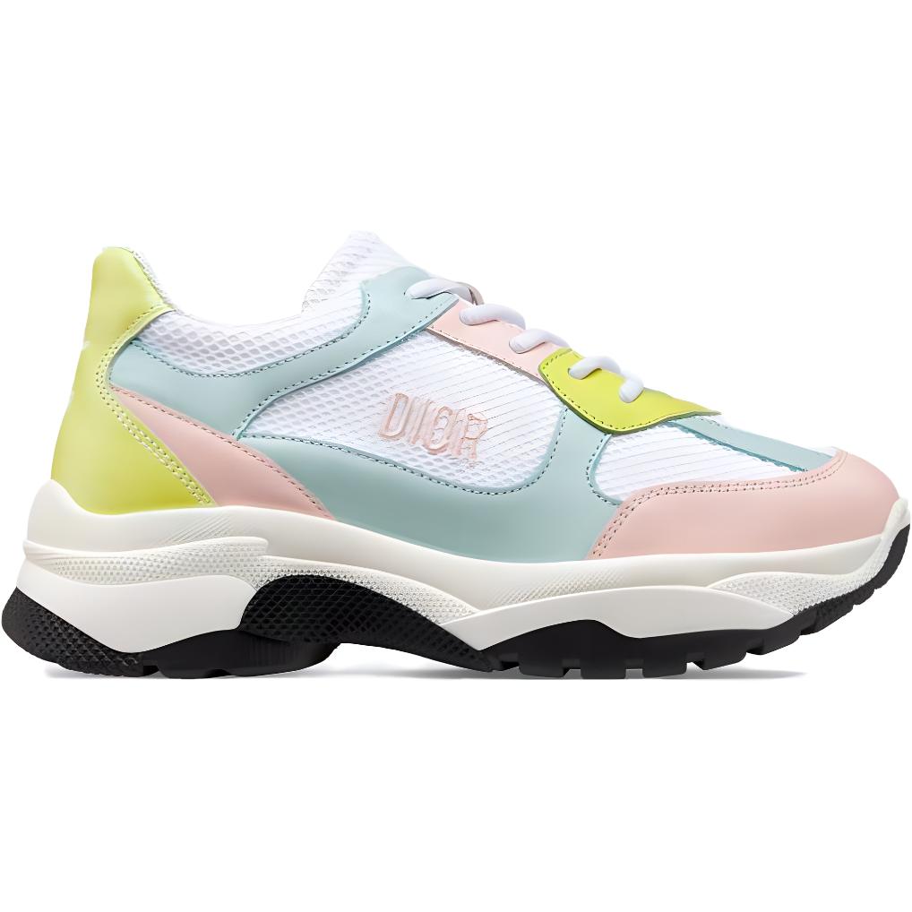 DIOR Low Top Kids Lifestyle Shoes Pink Blue White Kids'