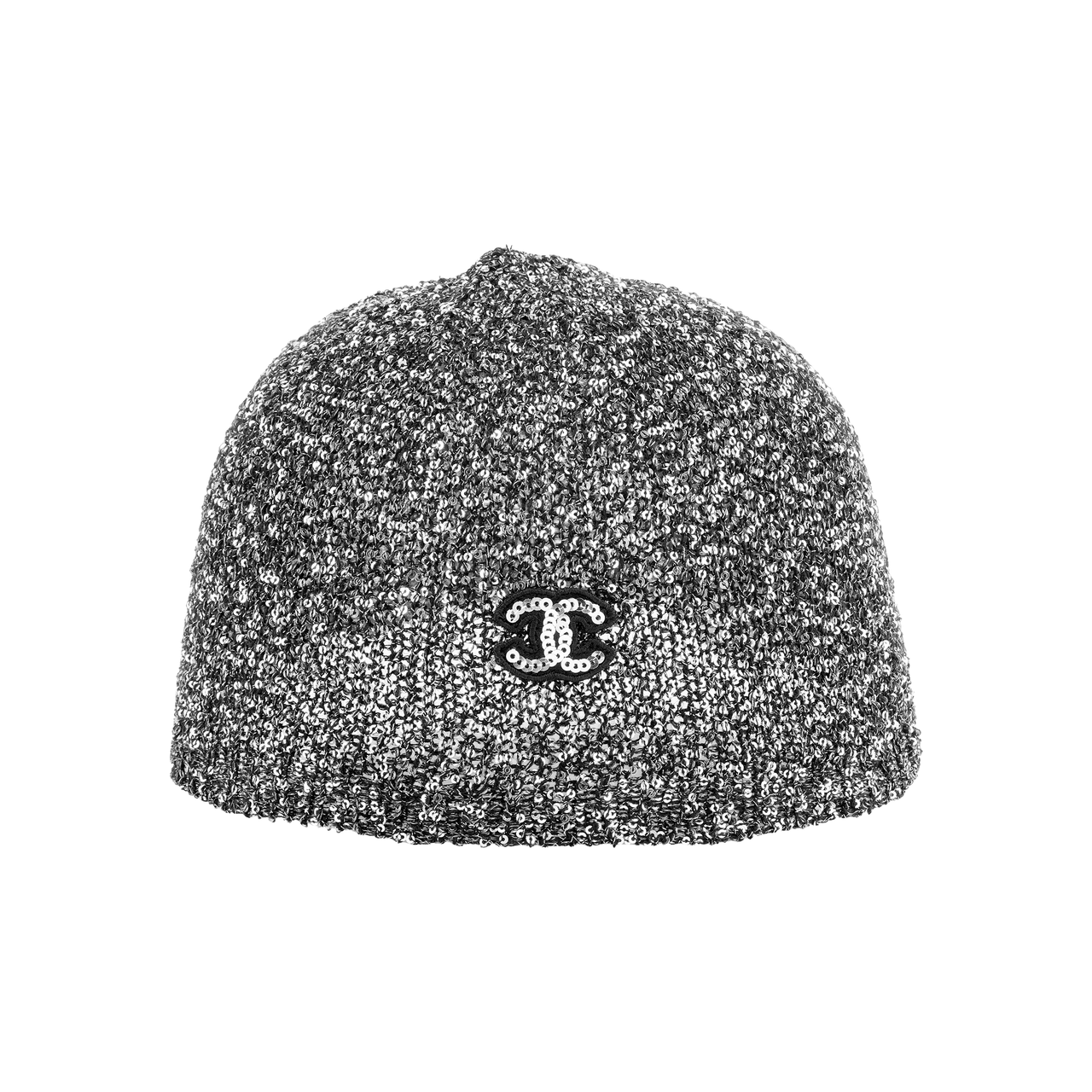 CHANEL Mixed Fiber Other Hats Unisex Gray