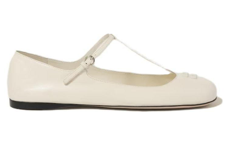MIU MIU Casual Single Shoes Women's Ivory White