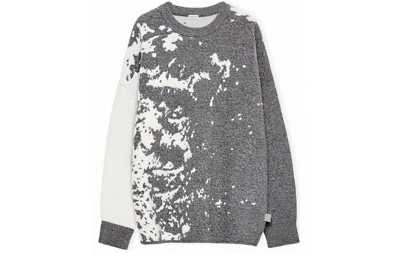 LOEWE FW22 Sweater Men's Gray White