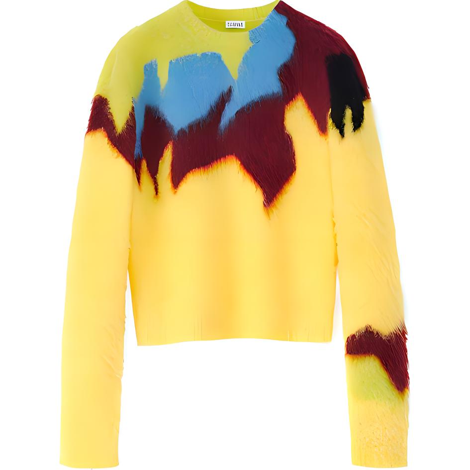 LOEWE FW21 Sweater Women's Yellow