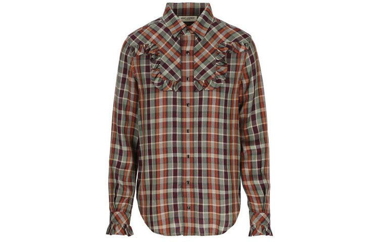 SAINT LAURENT Shirts Women's Burgundy