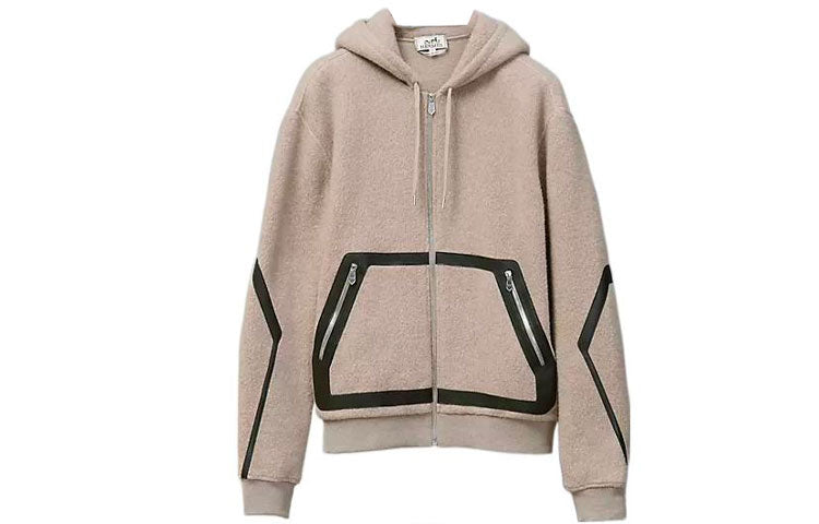 HERMES Jackets Coats Men's Ecru