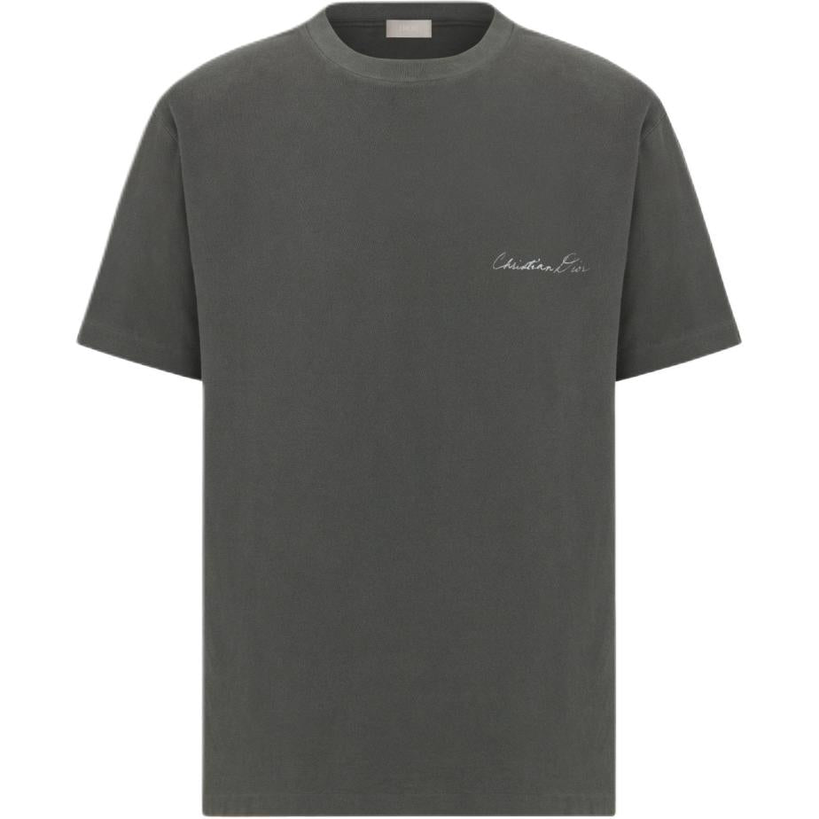 DIOR T Shirts Men Gray