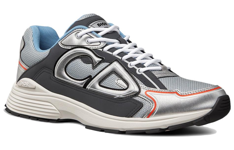 DIOR B30 Silver Dark Grey