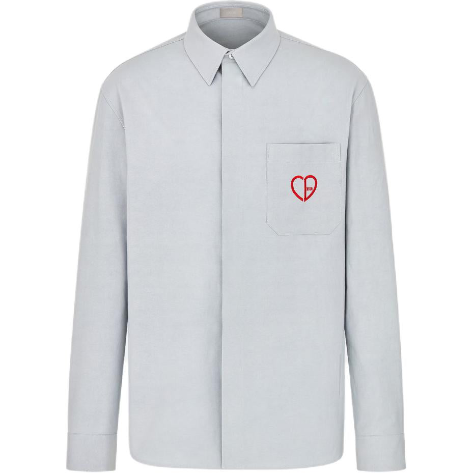 DIOR Shirts Men Gray