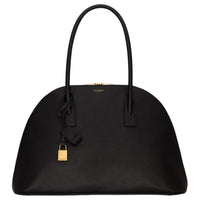SAINT LAURENT Grain Calfskin Handbag Women's Black