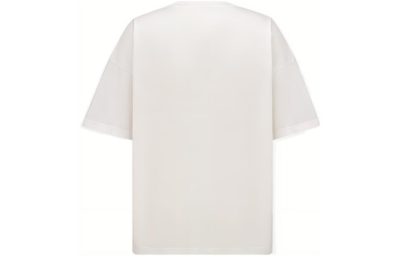 DIOR PARLEY Beach SS22 Drop Shoulder Sleeve T-Shirt Men's White