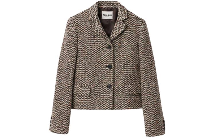 MIU MIU Jackets & Coats Women's Gray