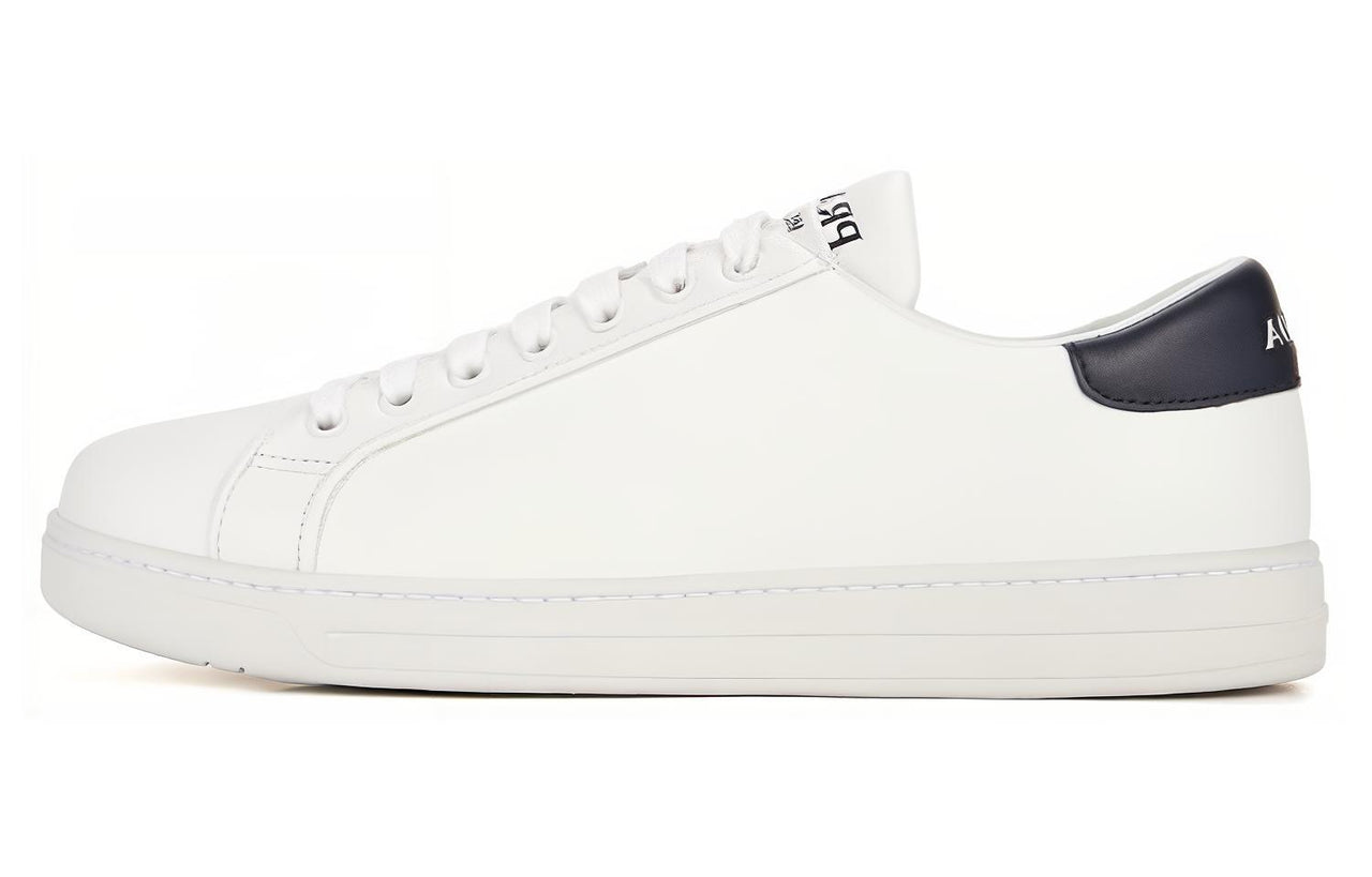PRADA Wear-Resistant Low-Top Skateboard Shoes Men's White