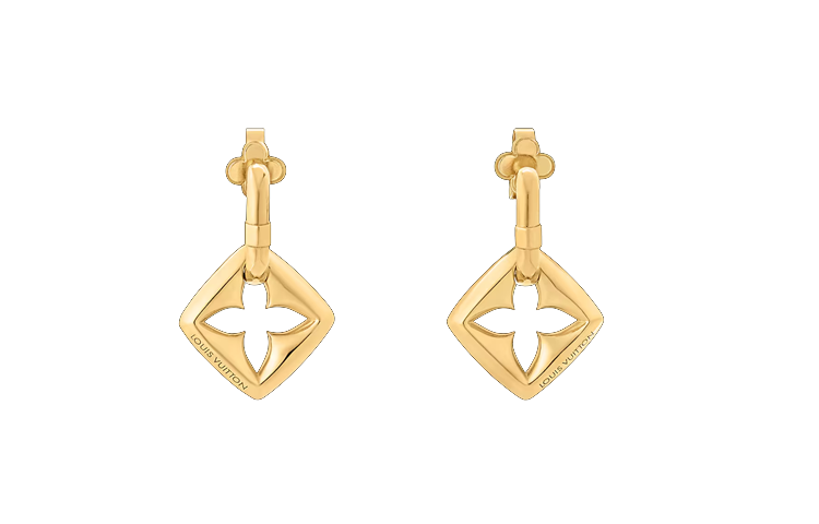 LOUIS VUITTON Puffygram Earrings