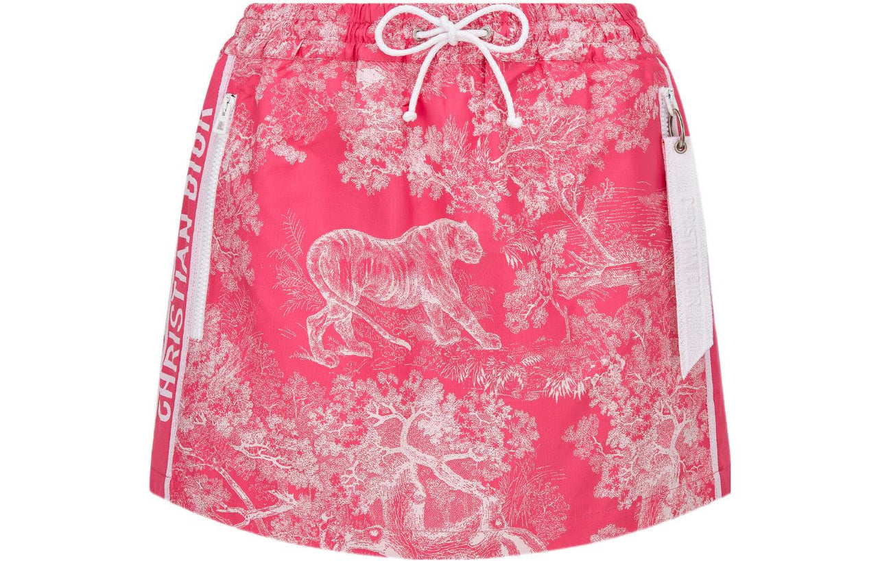 DIOR Casual Short Skirts Women's Pink