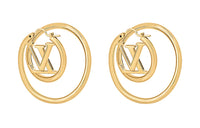 LOUIS VUITTON Lv Spiral Earrings