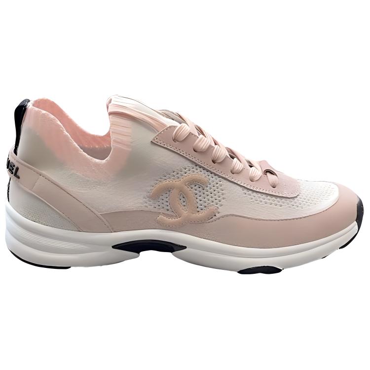 CHANEL Low-Top Casual Shoes Women's Pink