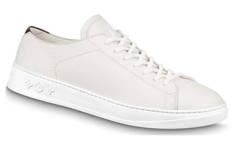 LOUIS VUITTON Resort Low-Top Stylish Skateboarding Shoes Men's White