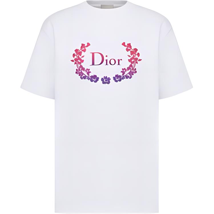 DIOR T-Shirts Unisex White