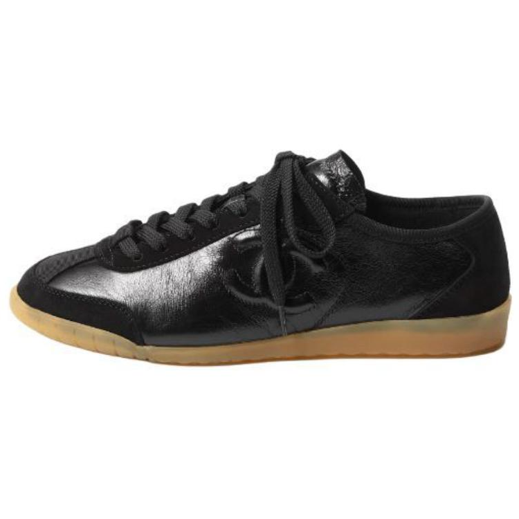 CHANEL 24B Low Top Casual Shoes Women's Black