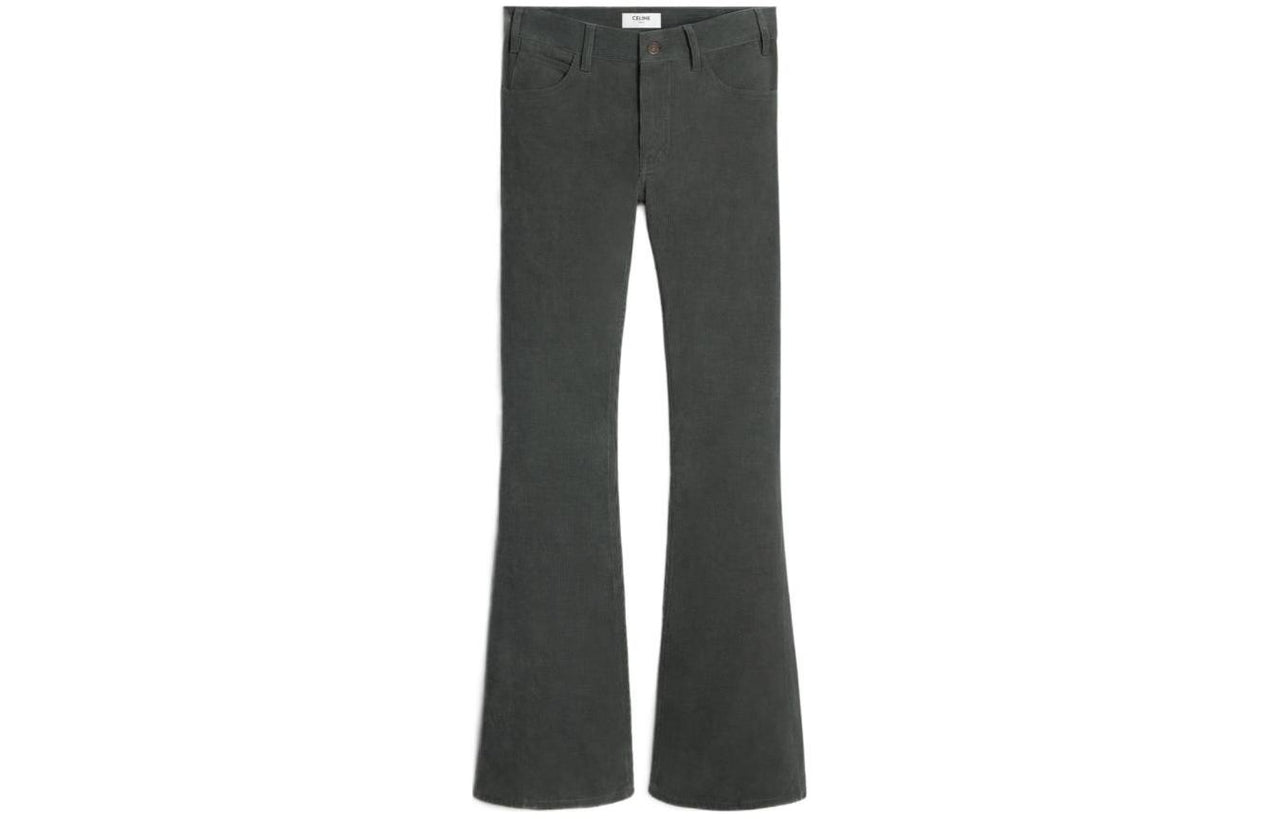 CELINE SS24 Casual Pants Women's Gray