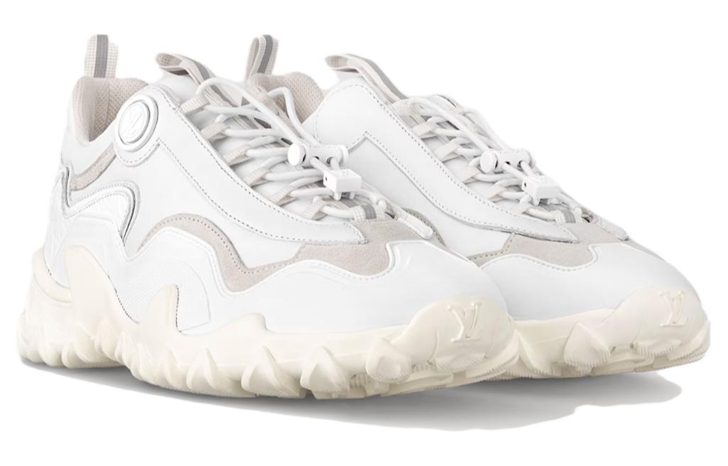 LOUIS VUITTON LV RUSH Wear-Resistant Low-Top Casual Shoes Women's White