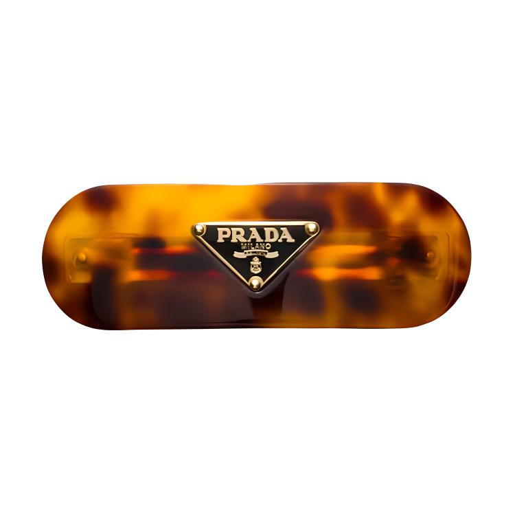 PRADA Tortoiseshell effect Hair Clip