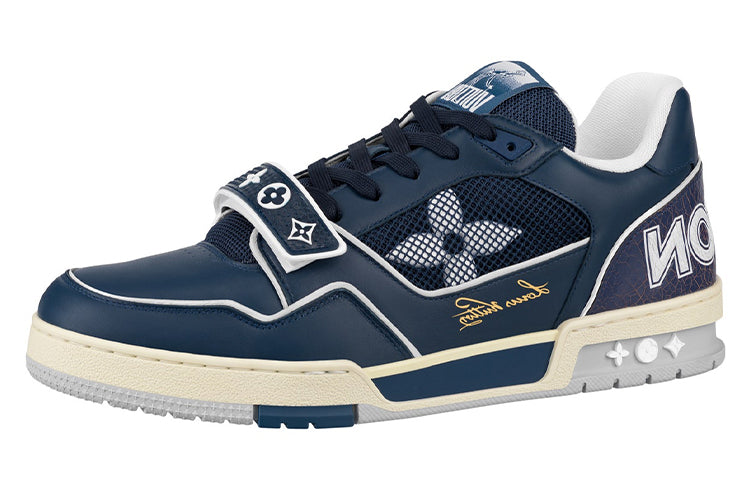LOUIS VUITTON Trainers 'Navy Mesh'