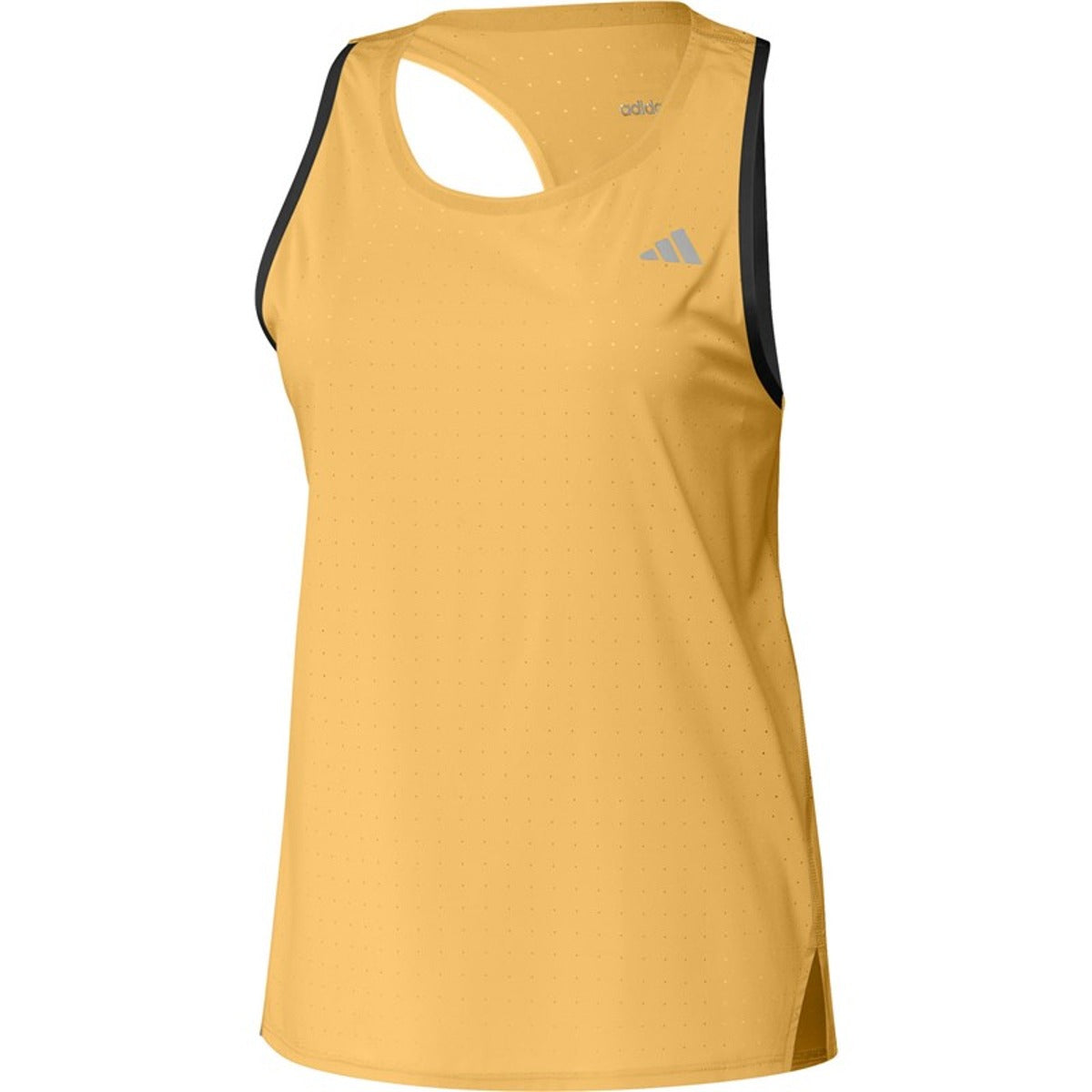 adidas Adizero Running Singlet 'Yellow Black' IW6107