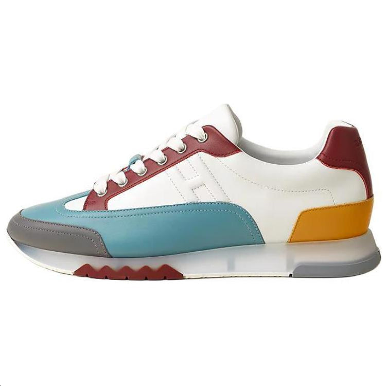 HERMES Trail Low-Top Casual Shoes Men White