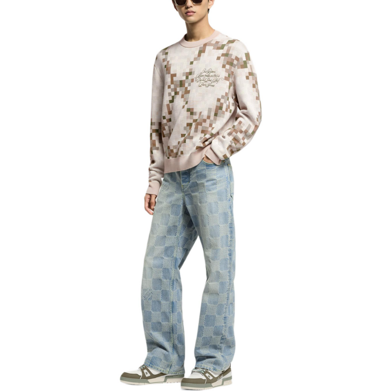 LOUIS VUITTON Graphic Crewneck
