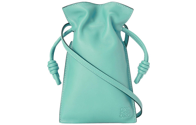 LOEWE Flamenco Pocket In Nappa Calfskin Fresh Mint