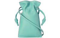 LOEWE Flamenco Pocket In Nappa Calfskin Fresh Mint