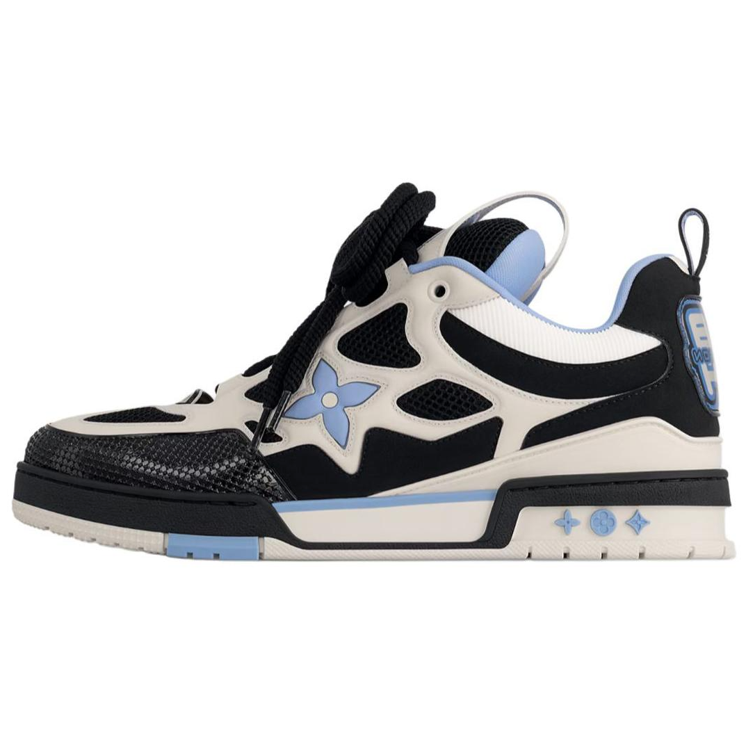 LOUIS VUITTON Skate Low-Top Skateboard Shoes Men's Blue